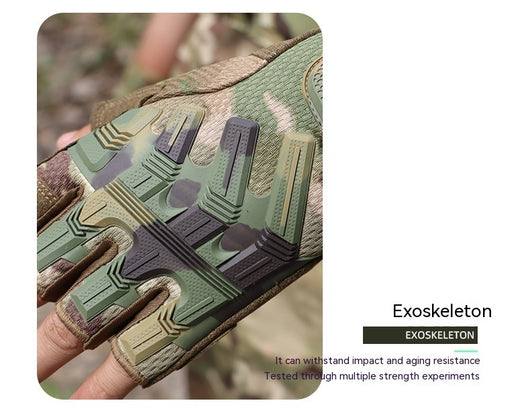 Guantes Tácticos Deportivos Mitad Dedo - Agarre Antideslizante para Montaña y Fitness - Image 19