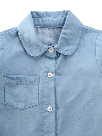 Camisa Abrigo TINY Letter para Niños - Image 12