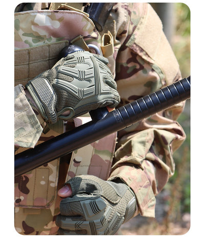 Guantes Tácticos Deportivos Mitad Dedo - Agarre Antideslizante para Montaña y Fitness - Image 35