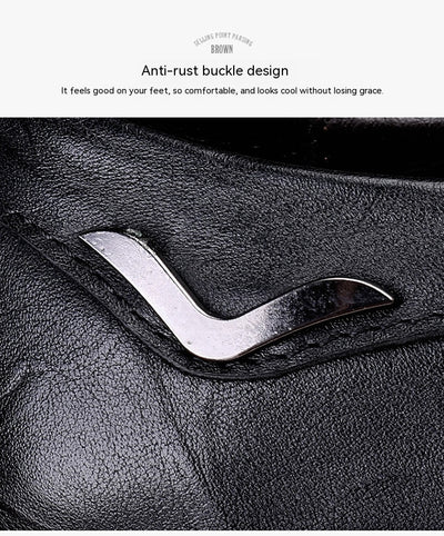 Zapatos de Cuero para Hombre Estilo Ejecutivo - Transpirables y Cómodos - Image 37