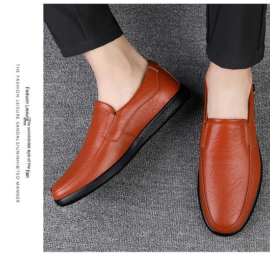 Zapatos de Cuero para Hombre Estilo Ejecutivo - Transpirables y Cómodos - Image 38