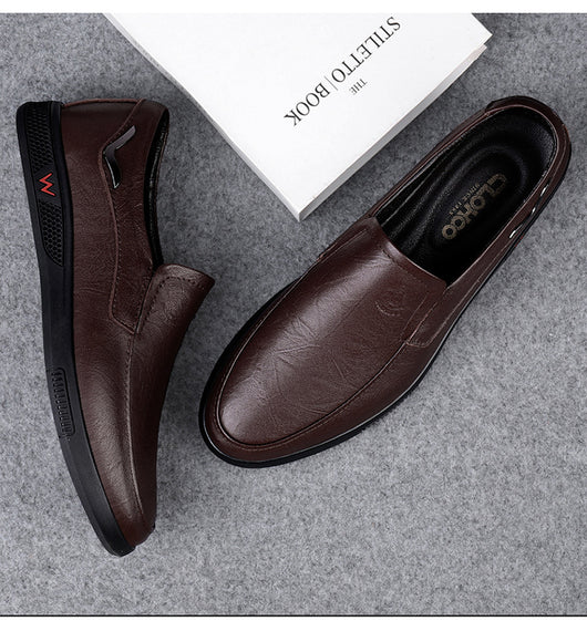 Zapatos de Cuero para Hombre Estilo Ejecutivo - Transpirables y Cómodos - Image 43