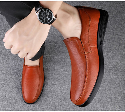 Zapatos de Cuero para Hombre Estilo Ejecutivo - Transpirables y Cómodos - Image 44