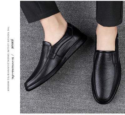 Zapatos de Cuero para Hombre Estilo Ejecutivo - Transpirables y Cómodos - Image 45