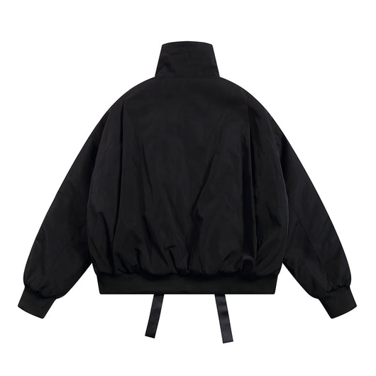 Chaqueta Acolchada de Algodón con Cuello Funcional y Diseño de Costuras - Image 24
