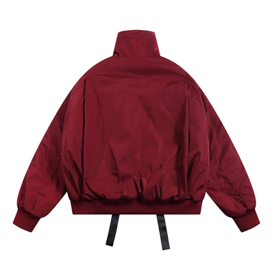 Chaqueta Acolchada de Algodón con Cuello Funcional y Diseño de Costuras - Image 30
