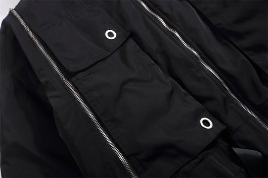 Chaqueta Acolchada de Algodón con Cuello Funcional y Diseño de Costuras - Image 33
