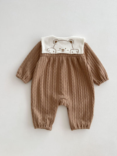 Pijama Enterizo Bebé Osito Adorable con Cierre Twist - Image 63