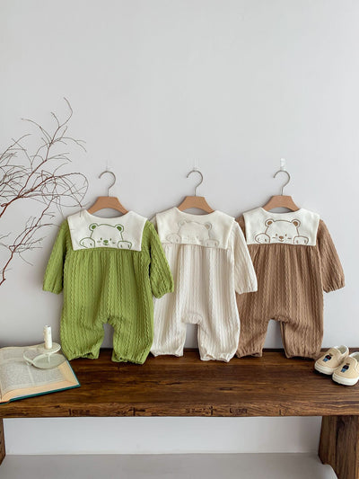 Pijama Enterizo Bebé Osito Adorable con Cierre Twist - Image 73