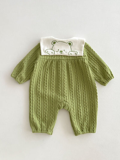 Pijama Enterizo Bebé Osito Adorable con Cierre Twist - Image 78
