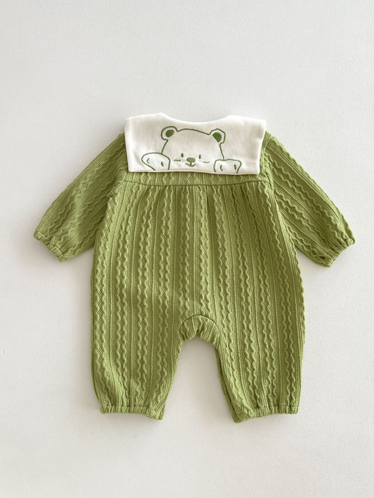 Pijama Enterizo Bebé Osito Adorable con Cierre Twist - Image 78