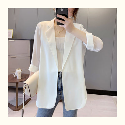 Cardigan Ligero de Gasa Protección Solar - Chaqueta Fresca Perfecta para Aire Acondicionado - Image 16