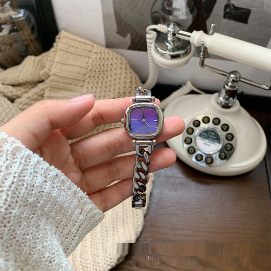 Reloj Pulsera Mujer Degradado Azul Océano - Lujo Accesible con Diseño Ins - Image 7
