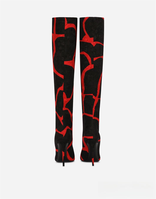 Botas Stiletto Leopardo con Punta Afilada para Mujer - Image 42