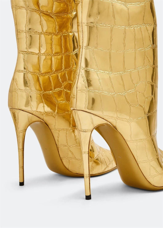 Botas Stiletto Leopardo con Punta Afilada para Mujer - Image 50
