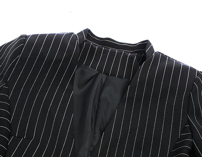 Blazer de Rayas para Mujer - Elegancia Profesional - Image 5