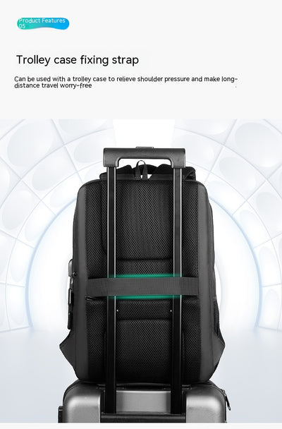 Mochila Ejecutiva 15.6 Pulgadas - Backpack Business de Gran Capacidad para Viajes - Image 8