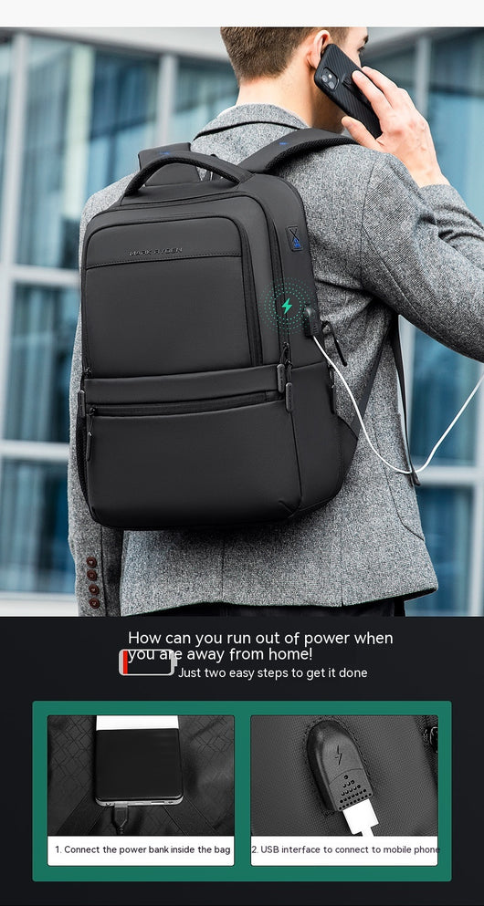 Mochila Ejecutiva 15.6 Pulgadas - Backpack Business de Gran Capacidad para Viajes - Image 18