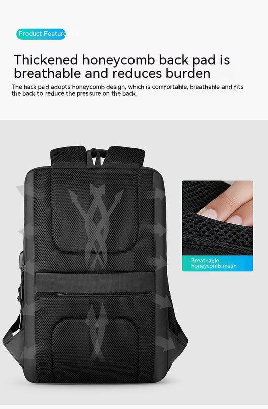 Mochila Ejecutiva 15.6 Pulgadas - Backpack Business de Gran Capacidad para Viajes - Image 23