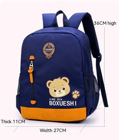 Mochila Escolar Infantil con Diseño de Osito Cariñoso - Image 8