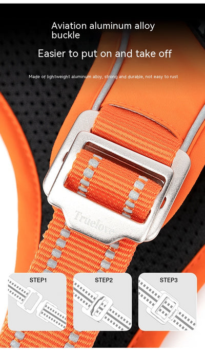 Arnés Reflectante para Perros con Cuerda de Sujeción - Image 19