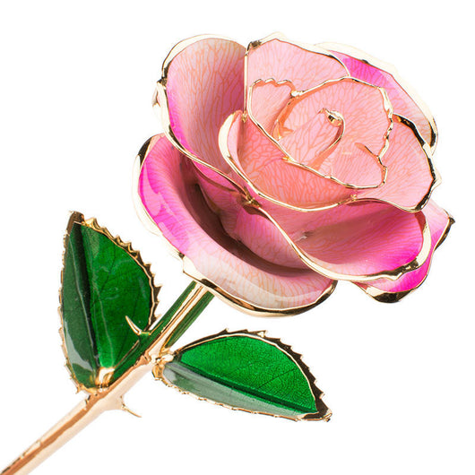 Rosa Dorada 24K con Caja de Regalo - Presente Perfecto para San Valentín - Image 19