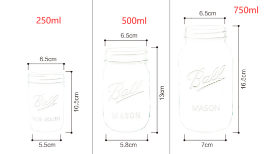 Botella Mason de Vidrio con Pajita para Jugos y Agua - Image 18