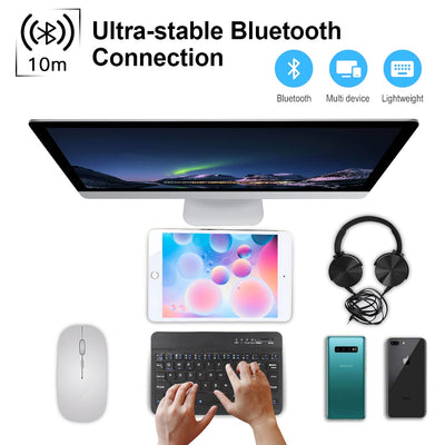 Teclado Inalámbrico Bluetooth Compacto - Image 9