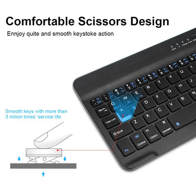 Teclado Inalámbrico Bluetooth Compacto - Image 11