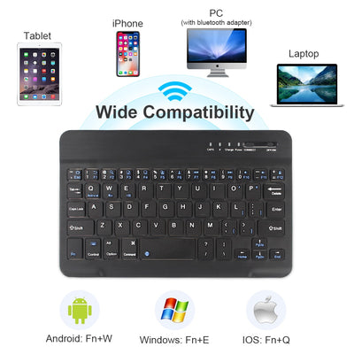 Teclado Inalámbrico Bluetooth Compacto - Image 12