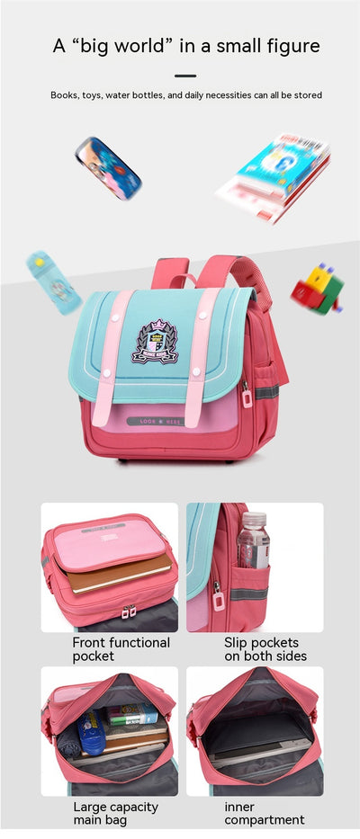 Mochila Escolar Estilo Británico Ergonómica para Niños y Niñas - Image 19