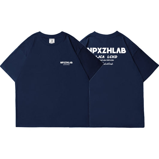 Camiseta de Algodón con Estampado de Letras para Hombre - Image 24