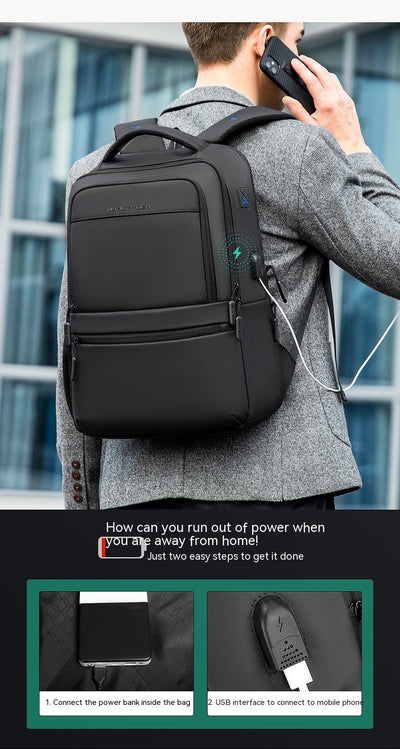 Mochila Ejecutiva 15.6 Pulgadas - Backpack Business de Gran Capacidad para Viajes - Image 39
