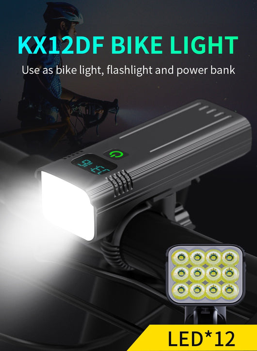 Bicicleta Digital con Pantalla LED y Carga USB KX12DF - Image 11