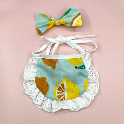 Babero Pañoleta Encaje Gato Estilo Princesa con Decoración - Image 77