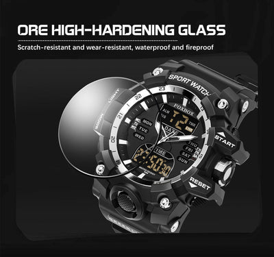 Reloj Deportivo Inteligente Luminoso Resistente al Agua con Doble Pantalla - Image 25