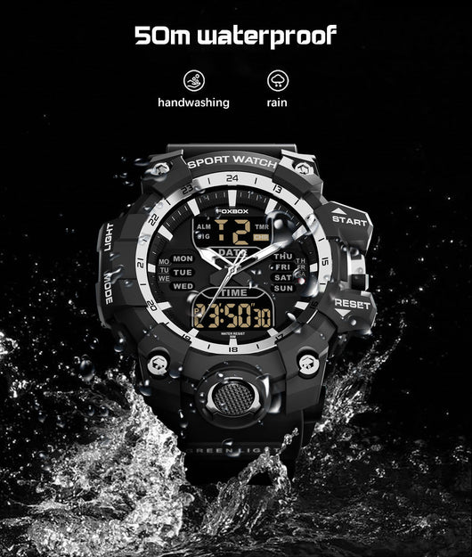 Reloj Deportivo Inteligente Luminoso Resistente al Agua con Doble Pantalla - Image 28