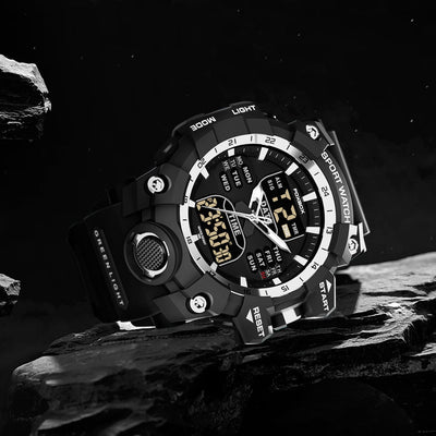 Reloj Deportivo Inteligente Luminoso Resistente al Agua con Doble Pantalla - Image 33