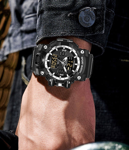 Reloj Deportivo Inteligente Luminoso Resistente al Agua con Doble Pantalla - Image 35