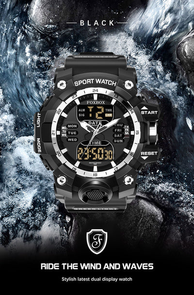 Reloj Deportivo Inteligente Luminoso Resistente al Agua con Doble Pantalla - Image 37
