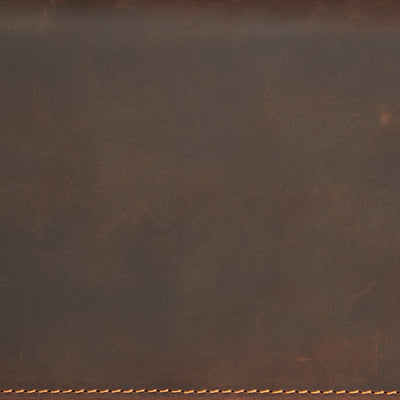 Billetera de Cuero Retro Multifuncional con Cierre para Hombre - Image 15