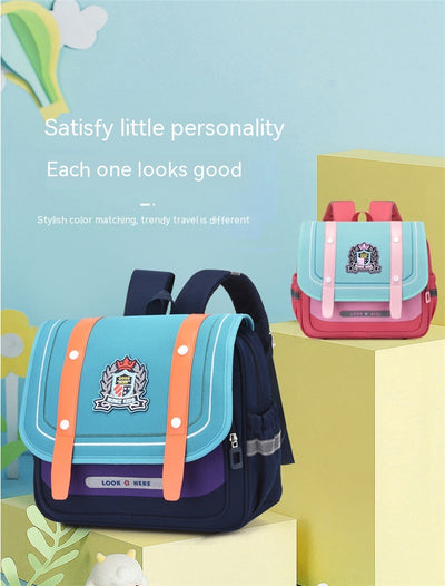 Mochila Escolar Estilo Británico Ergonómica para Niños y Niñas - Image 36