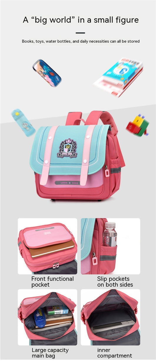 Mochila Escolar Estilo Británico Ergonómica para Niños y Niñas - Image 39