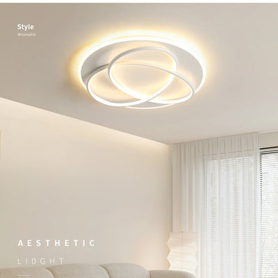 Lámpara de Techo LED Nórdica Moderna - Luz Cálida Lujo para Sala y Dormitorio - Image 9