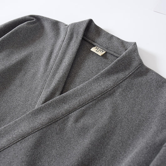 Pijama Kimono Japonés Muji para Hombre - Abrigo Térmico Premium - Image 49