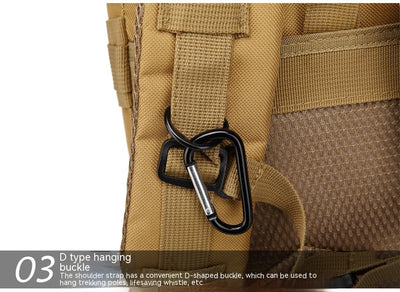 Mochila de Senderismo Gran Capacidad Todo Terreno para Hombre - Image 22