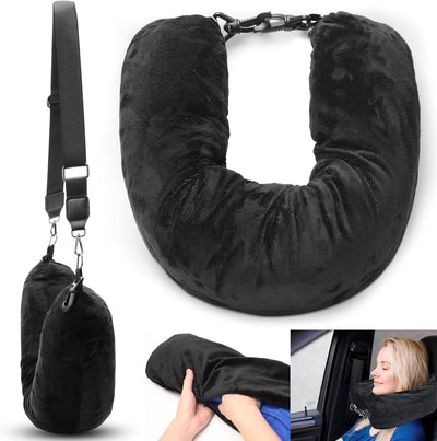 Funda de Almohada Cervical Rellenable para Viajes - Image 9
