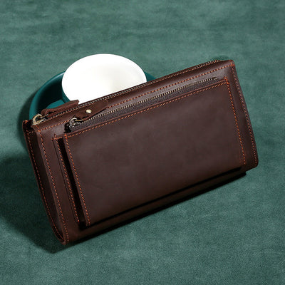 Billetera Móvil de Cuero Premium Capacidad Grande - Image 48