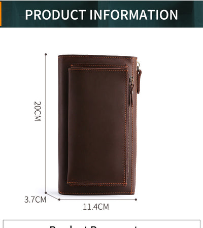 Billetera Móvil de Cuero Premium Capacidad Grande - Image 64