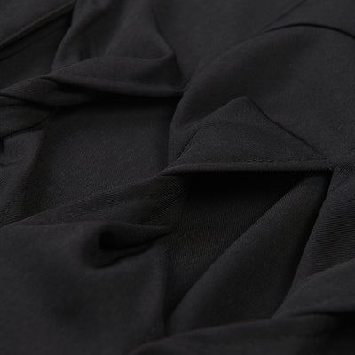 Camisa de Manga Larga Suelta con Diseño de Costuras Caladas - Image 12